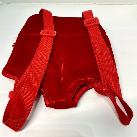 RETIRED Build a Bear Holiday Red Snowflake Carrier - Picture 7 of 12